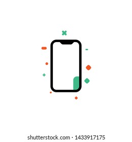 Iphone X vector easy to use