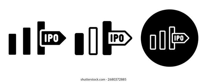 Ipo Icon Colección Glifo y Ilustración vectorial mixta