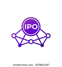 IPO Icon, Initial Public Offering