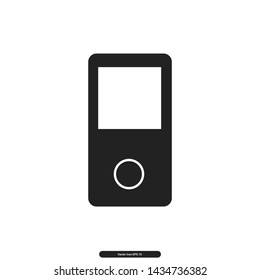 iPod nano Icon Vector Illustration Logo Template