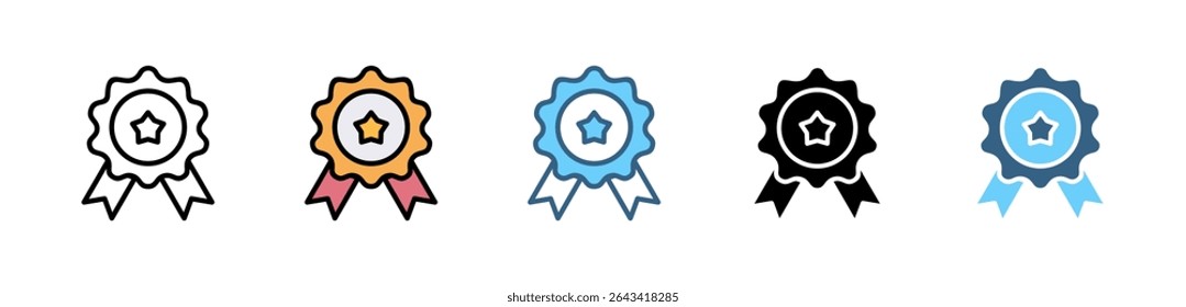 IPSEC icon set with various styles and colors