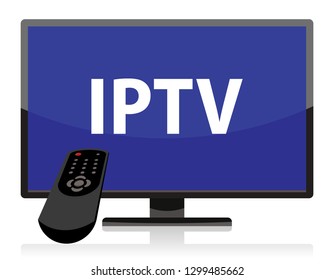 Iptv Television Set, Remote Control 