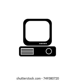 IPTV vector icon. TV box sign. Media element icon. Premium quality graphic design. Signs, outline symbols collection icon for websites, web design, mobile app, info graphics on white background
