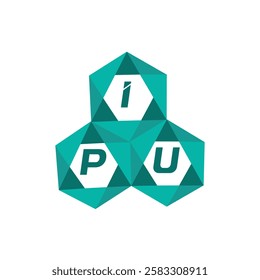 IPU creative minimalist letter logo. IPU unique vector initials alphabet letter logo design
