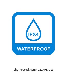 IPX4 Waterproof Logo Badge Design