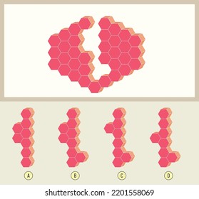 IQ TEST Find the missing piece in the figure above.