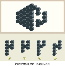 IQ TEST Find the missing piece in the figure above.