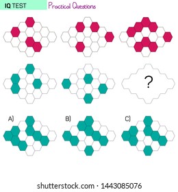 IQ TEST - Finding the Challenge and the Next Shape