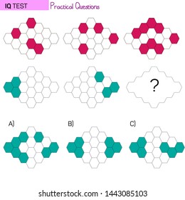 IQ TEST - Finding the Challenge and the Next Shape