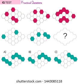 IQ TEST - Finding the Challenge and the Next Shape