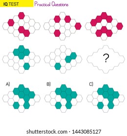 IQ TEST - Finding the Challenge and the Next Shape