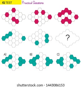 IQ TEST - Finding the Challenge and the Next Shape