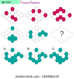 IQ TEST - Finding the Challenge and the Next Shape