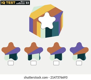 IQ test intelligence questions, Finding the missing piece. visual intelligence questions