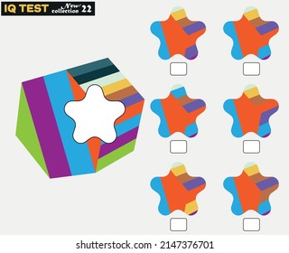 IQ test intelligence questions, Finding the missing piece. visual intelligence questions
