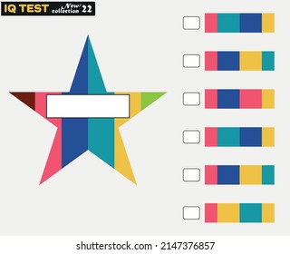 IQ test intelligence questions, Finding the missing piece. visual intelligence questions