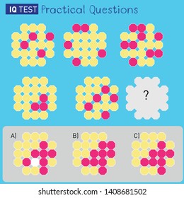 IQ Test - intelligence questions Practical - Vector