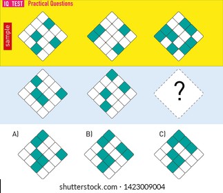 IQ TEST - Intelligence questions - shape completion