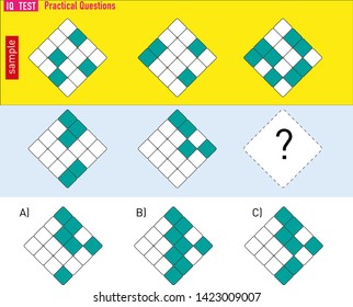 IQ TEST - Intelligence questions - shape completion