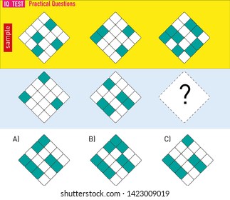 IQ TEST - Intelligence questions - shape completion