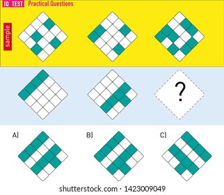 IQ TEST - Intelligence questions - shape completion