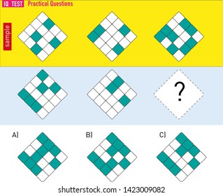 IQ TEST - Intelligence questions - shape completion