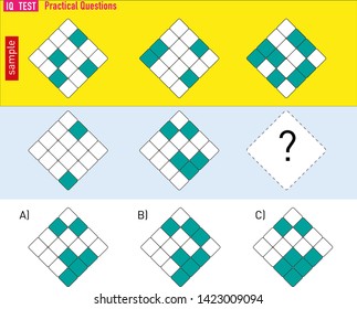 IQ TEST - Intelligence questions - shape completion