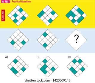 IQ TEST - Intelligence questions - shape completion