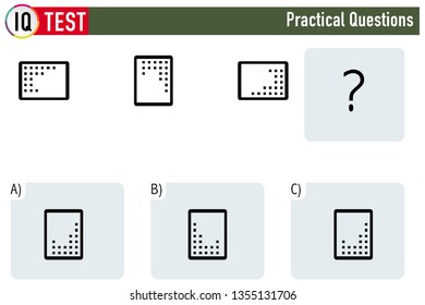 IQ Test Practical Questions