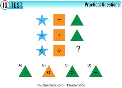 IQ TEST Practical Questions