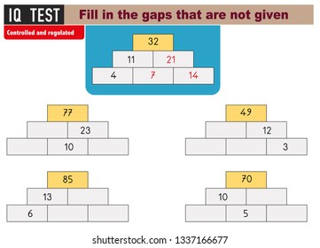 IQ Test Practical questions intelligence questions Practical Questions. Worksheet. Mathematical puzzle game. Learning mathematics, tasks for addition for preschool children.