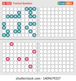 IQ Test Practical questions intelligence questions, Vector