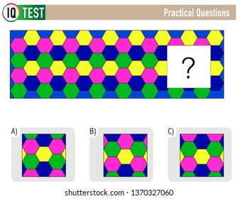 IQ Test Practical Questions - Shape Completion Questions