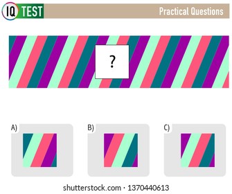 IQ Test Practical Questions - Shape Completion Questions