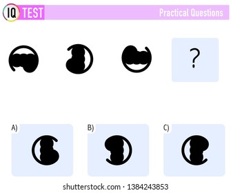 IQ TEST Practical Questions Vector 