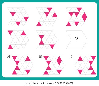 IQ Test - Practical Questions Vektor