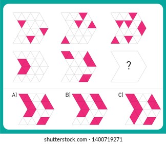 IQ Test - Practical Questions Vektor