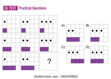 IQ TEST - Practical Questions Vektor Ai