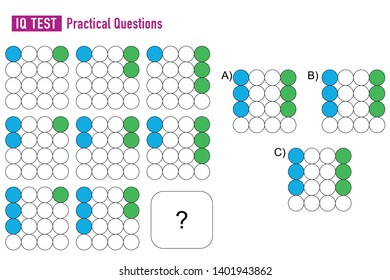 IQ TEST - Practical Questions Vektor Ai