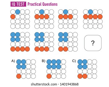 IQ TEST - Practical Questions Vektor Ai