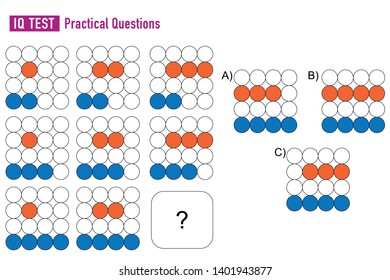 IQ TEST - Practical Questions Vektor Ai
