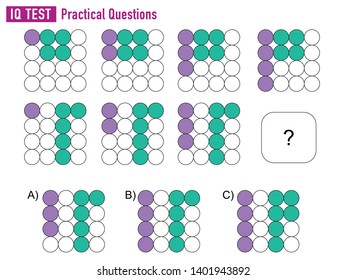 IQ TEST - Practical Questions Vektor Ai