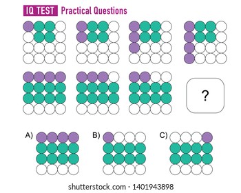 IQ TEST - Practical Questions Vektor Ai