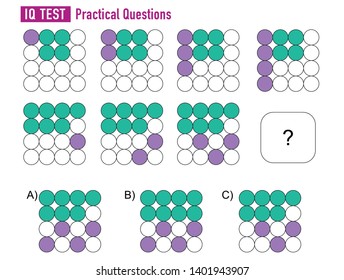 IQ TEST - Practical Questions Vektor Ai