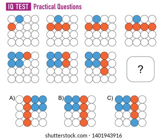 IQ TEST - Practical Questions Vektor Ai