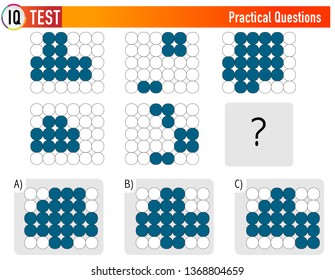 IQ TEST Practice Questions - Figure completion