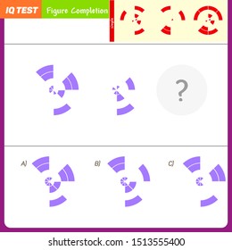 IQ Test - Practice questions, Quick thinking, Interpretation, Math intelligence, Visual intelligence development question