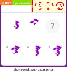 IQ Test - Practice questions, Quick thinking, Interpretation, Math intelligence, Visual intelligence development question