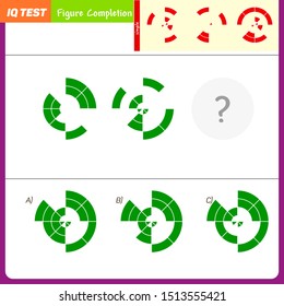 IQ Test - Practice questions, Quick thinking, Interpretation, Math intelligence, Visual intelligence development question