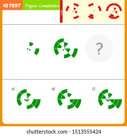 IQ Test - Practice questions, Quick thinking, Interpretation, Math intelligence, Visual intelligence development question